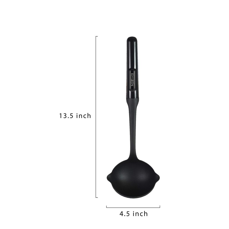 Farberware Nailon profesional resistente al calor, 13.5 pulgadas, negro