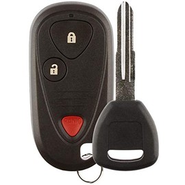 For 01-06 Acura MDX 06 Acura RSX Keyless Entry Remote Key Fob E4EG8D-444H-A + Chip Key