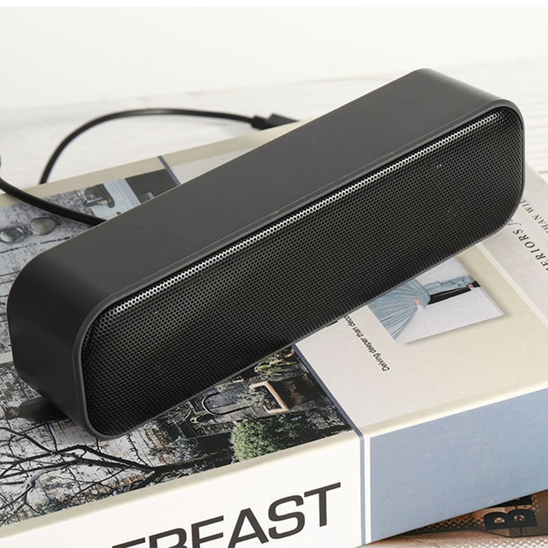 Mini Computer Speaker Wired USB Desktop Stereo Speaker Audio Decoding