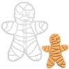 Gingerbread Man Mummy Cookie Cutter 1 Piece