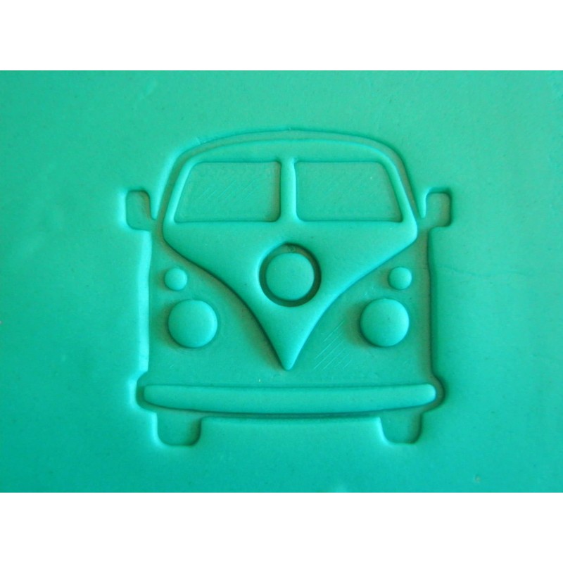 Van stamps stamp for pottery clay and soap