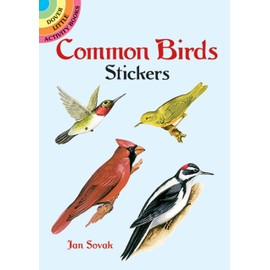 Common Birds Stickers (Dover Little Activity Books: Animals)