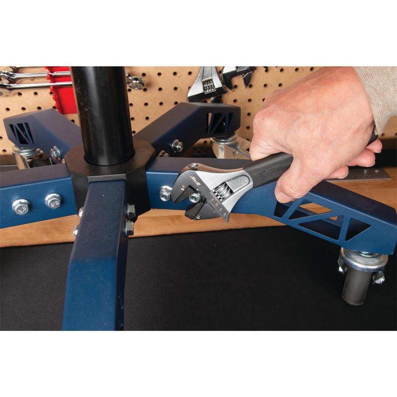 Performance Tool W30625 8 In. Ratcheting Adjustable Wrench - Sliding