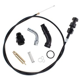 HURI Choke Cable & Plunger Choke Starter Valve Kit for Honda Foreman 450 TRX450FE TRX450FM TRX450ES TRX450S
