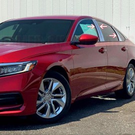 Torox 2018-2020 2021 2022 Honda Accord 4Dr Sedan 6pc STAINLESS STEEL Pillar Posts Trim