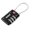 RAVE TSA Suitcase Padlock with Combination Combination Luggage Lock