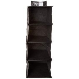 Homie Gear Storage Case Hat Rack 4 Wide Shelves, Caps and Hats Organizer, Door Wall Closet Hanging Storage System for All Caps to Protect Your Caps