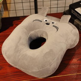 RANJIMA Piercing Kissen mit Loch, Ear Piercing Pillow,Abnehmbarer Kissenbezug Einzelloch Ohrkissen Atmungsaktiv Weiches Nickerchen Donut Kissen für Seitenschläfer zur Schmerzlinderung bei Ohrschmerzen