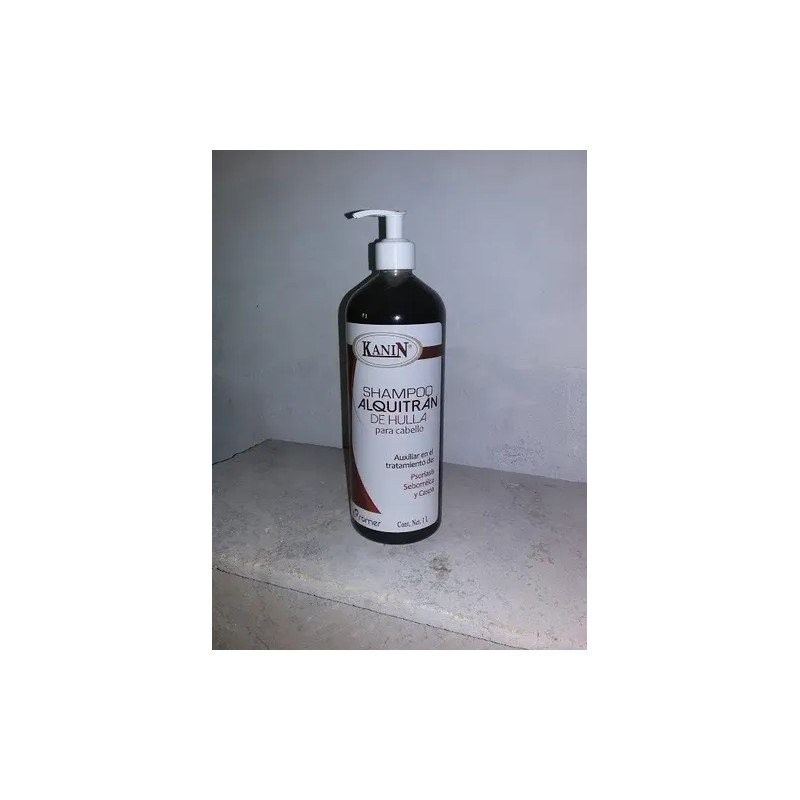 Shampoo Kanin Dermatológica con Alquitrán de Hulla para Psoriasis y