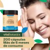 Hongo Melena De Leon Nootropico 200 Capsulas | Vitalbotanics