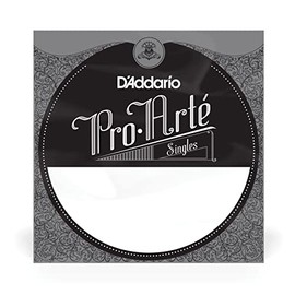 D'Addario J4304 Pro-Arte Nylon Light Tension Single Fourth String for Classical Guitar
