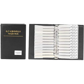 WINGONEER 1%0603 SMD 170 Value Resistor (0Ω to 10M Ω) and 55 Value Capacitor (1pF-1uF) Assembly Kit Sample Book