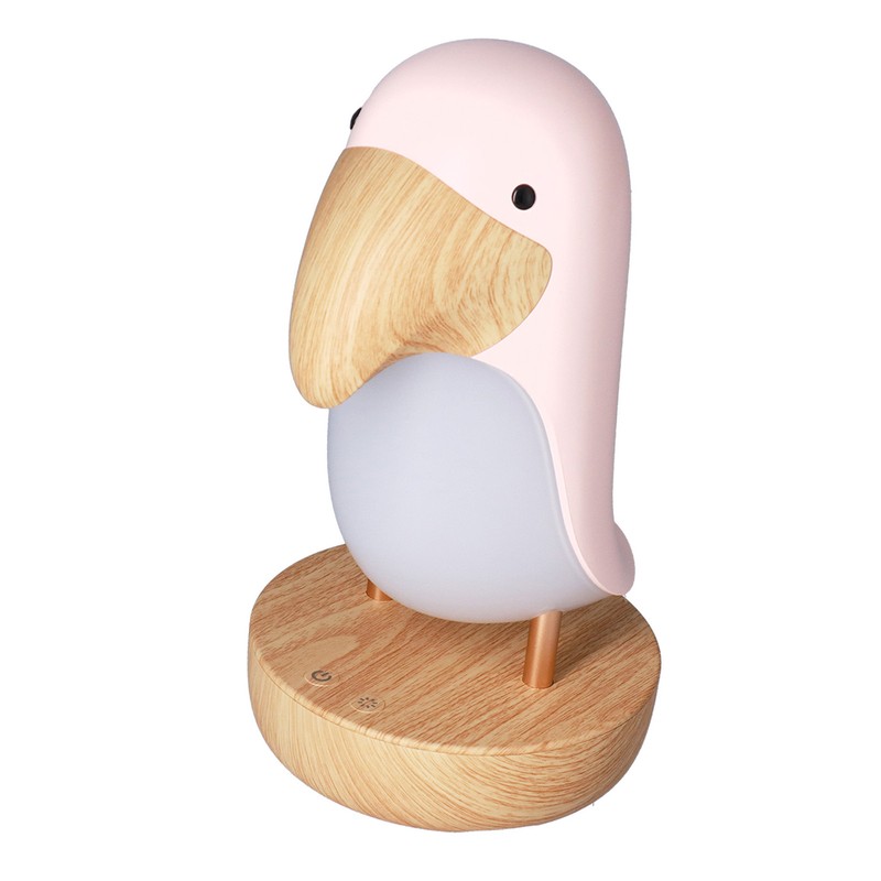 Innovative Bird Night Lamp ABS Breathing Night Light USB Charging