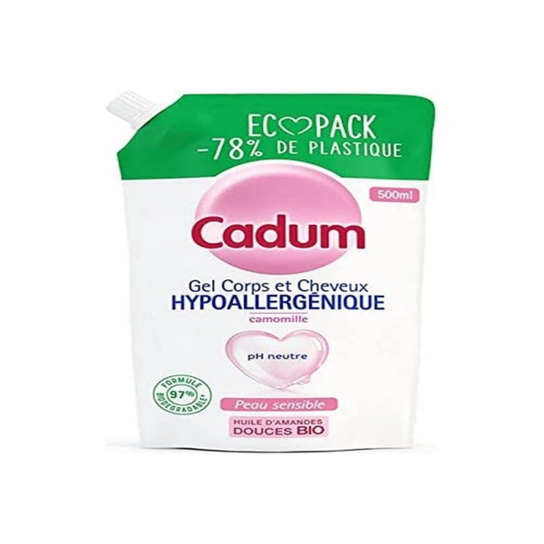 Cadum Douche Eco-Pack Hypoallergenic Camomile 500 ml