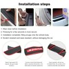 JUSTTOP Car Rear Bumper Protector Guard, Anti-Scratch Anti-Collision Rubber Trunk