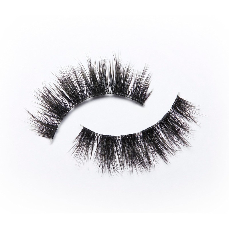 Eylure False Lashes, Luxe Cashmere No. 8 with Adhesive Included,