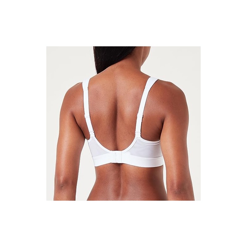 Triumph Women's Triaction Gravity Lite N Ex Sports Bra, White,