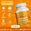 Grounded Turmeric Tablets 2,200mg with Black Pepper & Ginger 35:1