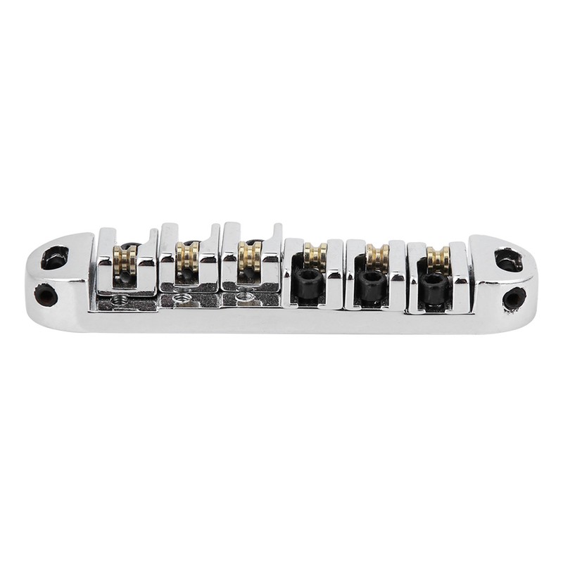 GA102 Electrical Guitar Roller Bridge Guitar Accessory Metal Guitar Bridge