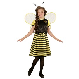 WIDMANN 03964 ? Bee Costume ? Dress, Petticoat, Belt and Bag, Wings and Sensor