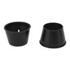 100PCS Net Cups with 100PCS Sponges Plastic Breathable Bottomless Garden
