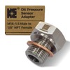 Cosmostar Stainless Steel Oil Pressure Sensor Adapter – M16-1.5 Male