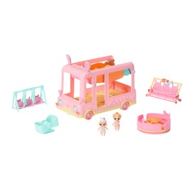BABY Born 515 904763 EA Born Surprise Mini Babies Bus Playset, Colourful