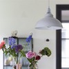 LEDSone White Metal Ceiling Lamp Shade Easy Fit Light Pendant