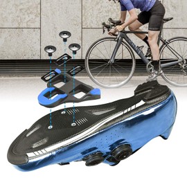 TacoBey Bicycle cleats compatible with Shimano cleats, bicycle pedal studs for SPD-SL (SH-10 SH-11SH-12) system shoes - indoor outdoor road bike studs set (SM-SH12 2° float)