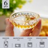 kanpura Mini Glass Bowls, Round Prep Bowl, Dishwasher Safe, Pinch