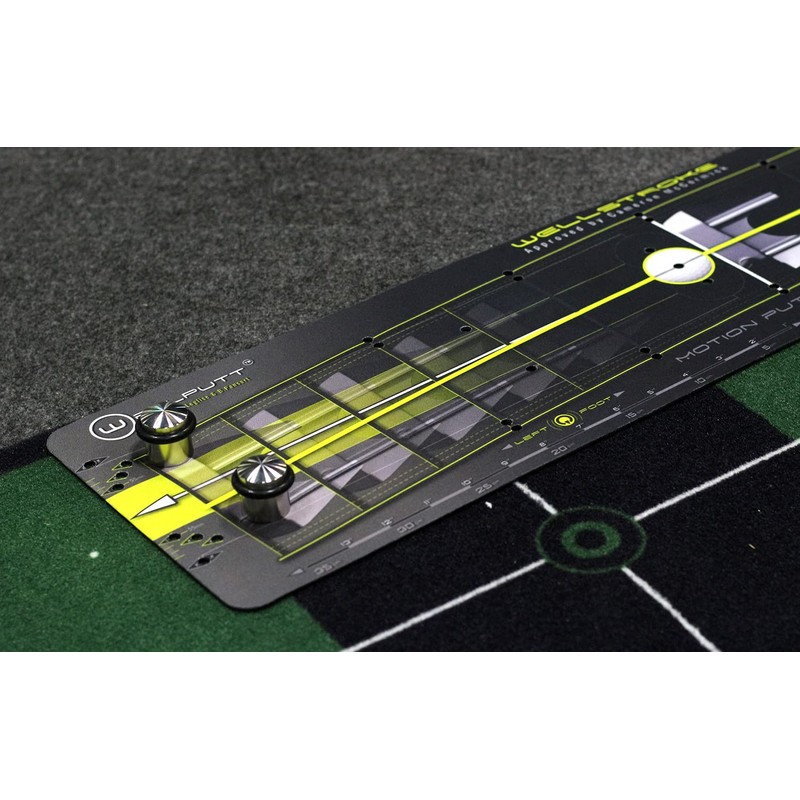 WELLPUTT Indoor Tee WELLSTROKE Putter Corrector Stroke Template Welpat Made
