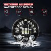 XWQHJW For Freightliner Coronado 7'' LED Headlight Round Projector Hi-Low