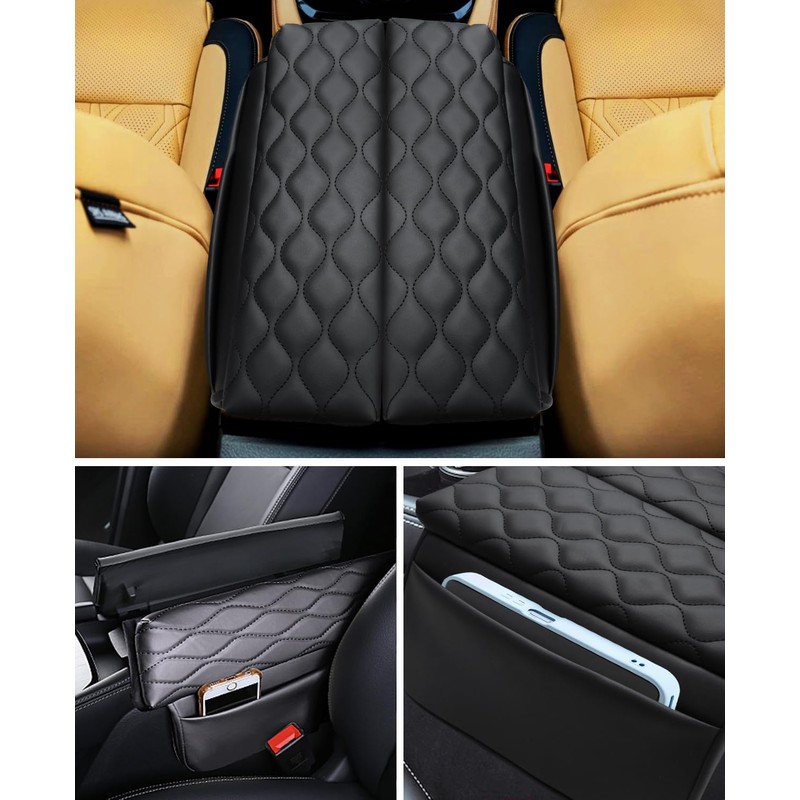 INTGET Car Center Console Armrest Cover for Nissan Rogue Accessories