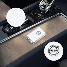 GTWBWRGY Car Key Fob Cover Shell for Volvo S60 S90 XC40 XC60 XC90 V60 V90 Gifts for Man Women (Imitation Wood Grain)