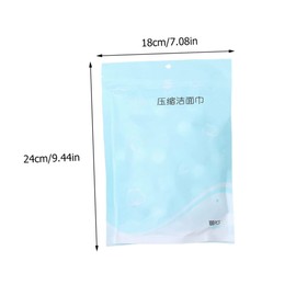 FOMIYES Compress Towel Wipes Pack of Absorbent Non-woven Facial Towels for Travel and Home