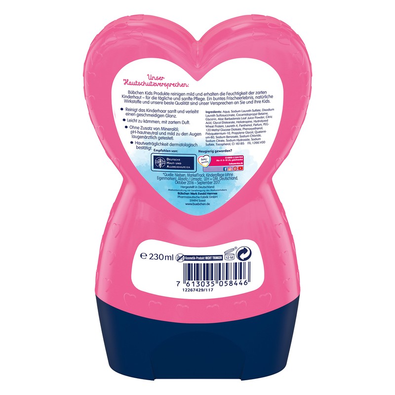 Bübchen Princess Rosalea Children's Shampoo and Conditioner 230 ml