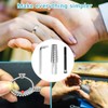 SANTUO 3pcs Ring Stretcher Tool Kit 7-14 Expanding Ring Mandrel