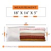 Velvessa Cashmere Sweater Storage Bags | PACK OF 2 |Breathable