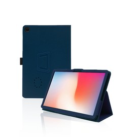 for CHUWI 2024 Hi10 Max 2 in 1 Tablet, 12.96" Case Folding Stand Protective Cover with Pencil Holder and Wrist Strap,Full Protection, Premium PU, Scratch Resistant for CHUWI Hi10 2024(Dark Blue)