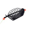 FONGKNOX Fishing Bait Cage Feeder with Wire Hook Rigs Hooks