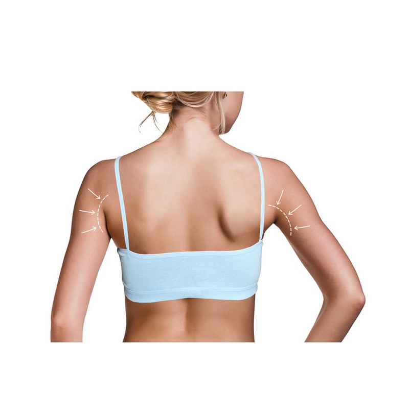 MRCC Pack of 6 Girls' Bustier Training Bra Seamless Sports