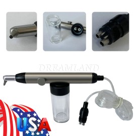 SANDENT Dental Aluminum Oxide Microetcher Air Abrasion Polish Sandblaster 4Hole USA