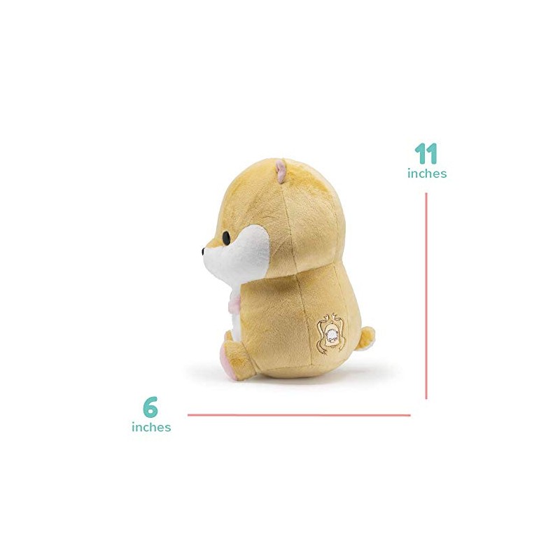 Bellzi Hamster Cute Stuffed Animal Plush Toy - Adorable Soft