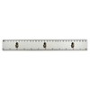 'Detective Mole' 30cm (12 Inch) White Plastic Ruler (RL00087546)