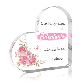 Godmother Gift for Godmother Gift Christmas for Mother's Day Valentine's Day World Women's Day, Funny Mother's Day Gifts, Birthday Gift, Useful Thank You Gifts, Acrylic Glass Plate