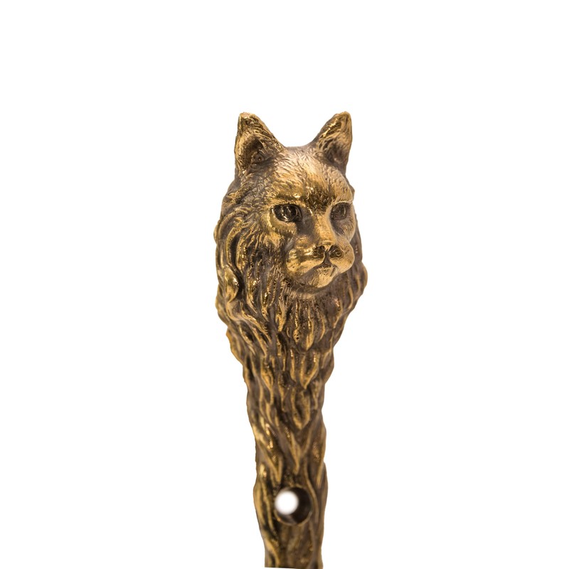 TUTURA LUTSS Maine Coon Cat Wall Hook – Solid Brass