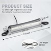 LivTee License Plate LED Light, Extremely Bright Assembly for Trailer