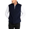 33,000ft Men's Fleece Vest, Lightweight Warm Zip Up Polar Vests