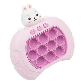 POFET Rabbit Fast Push Game Stitch Pop it Game Quick Push Light Up Popping Game for Birthday Gifts