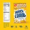 Post Honeycomb Cereal, Honey Flavored Sweetened Corn and Oat Cereal,